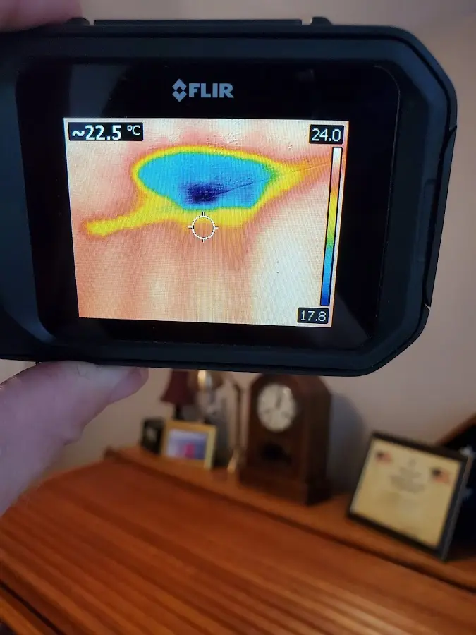 Thermal imaging inspection for water damage in Flagstaff