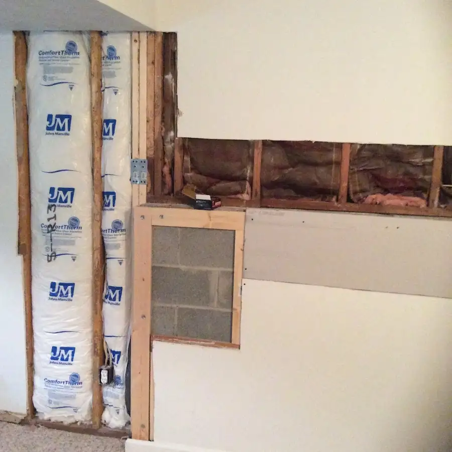 Wall insulation replacement during Structural Drying in Flagstaff